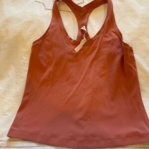 burnt orange lululemon tank top - not sure original color name